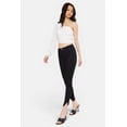 thumbnail image 5 of Kancan - Women's High Rise Hem Detail Skinny Jeans - KC7267, 5 of 11