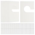 thumbnail image 1 of Uxcell Clothes Dividers 10 Pack Blank Clothing Rack Size Sorting Reusable Large Wardrobe Rectangular Clothing Closet Dividers White, 1 of 6