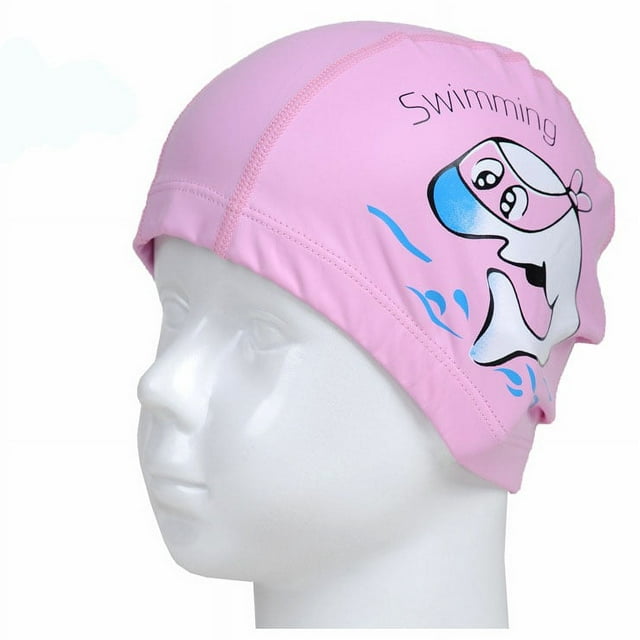 Bonnets de Bain pour Enfants, Bonnet de Bain en Silicone Imperméable et Confortable Chapeau de Natation pour Cheveux Longs et Courts$Bonnet de Bain Enfants (Lot de 1), Bonnet de Bain Durable et Imperméable