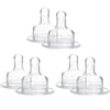 Natural Flow Wide Neck Nipples - Multipacks