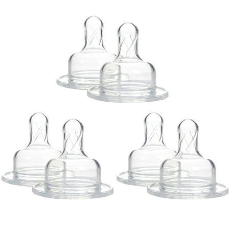 Natural Flow Wide Neck Nipples - Multipacks