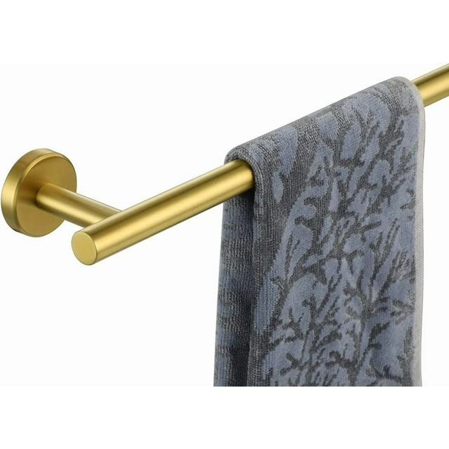 Double Towel Bar Matte Stainless Steel Bath Towel Rack for Bathroom Towel Holder Wall Mount Total Length TBLPB