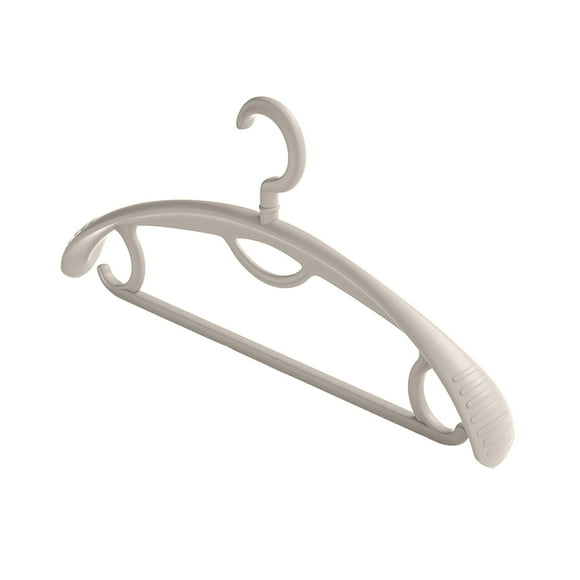 Space Saving Hangers for Clothes White Wide Shoulder Hanger Household Non Slip Clothes Hanger Shirt Coat Suit Special Hanger Widened and Thickened