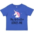 thumbnail image 3 of Inktastic Godmother Loves Me Unicorn Girls Girls Toddler T-Shirt, 3 of 5