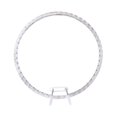 thumbnail image 3 of yuksok Embroidery Hoop 21cm Circle Loop for DIY Projects Party Embellishment Sewing clear, 3 of 9