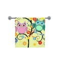 thumbnail image 3 of MKHERT Owls Bath Towel Hand Towel Shower Towel Washcloth 30x56 inch, 3 of 3