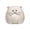 White Type A, variant on TISHITA Cute Pig Funny Sculpture Cute Animal Figurines Creative Collectible Art Miniature Pig Statue for Bookshelf Cabinet Decorative White Type B