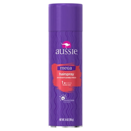 Photo 1 of Aussie Hair Care Bundle: Mega Aerosol Hairspray 14 Oz, 3 Minute Miracle Conditioner 8 Oz, Hair Insurance Leave-In Conditioner 8 oz, Moist Conditioner 13.5 oz,