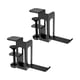 thumbnail image 3 of Soporte vertical para portátil, ergonómico, para el hogar y la oficina, sin taladros. negro, 3 of 7