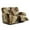 Brown Leopard Floral, variant on Xixirimido Recliner Sofa Covers Recliner Chair Covers Loveseat Recliner Slipcovers with Pockets Washable Furniture Protector with Elastic Bottom, Cow Pattern Brown