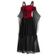 thumbnail image 5 of Vestido de bruja medieval vintage de Halloween para mujer, talla grande, hombros descubiertos, manga de mariposa, vestidos góticos, disfraces de carnaval, fiesta, 5 of 5