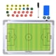 thumbnail image 2 of Tablero De Entrenamiento De Fútbol, ​​​​tablero De Entrenador De Estrategia Portátil, Portapapeles De Entrenadores De Fútbol, ​​​​aleación De Aluminio Para Competición De, 2 of 7