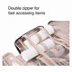 thumbnail image 5 of Toiletry Bag Travel Bag With Hanging Hook Water Resistant Makeup Cosmetic Bag, 5 of 5