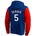 thumbnail image 3 of Men's Profile Corey Seager Royal Texas Rangers Big & Tall Name & Number Fleece Pullover Hoodie, 3 of 3
