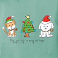 thumbnail image 3 of CafePress - Cat And Dog Christmas T Shirt - Womens Comfort Colors® Shirt, 3 of 4