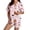 Light Pink, variant on Summer Sales Womens Pajama Sets Satin Funny Pumpkin Print Fall Matching Loungewear Halloween Pajama Sets for Women 2 Piece