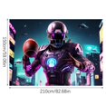 thumbnail image 3 of Dsscvnef 210x150cm Super Wrist Custom Tapestry Unique Design Fabric Exquisite Craftsmanship New Choice for Home Decoration, 3 of 6