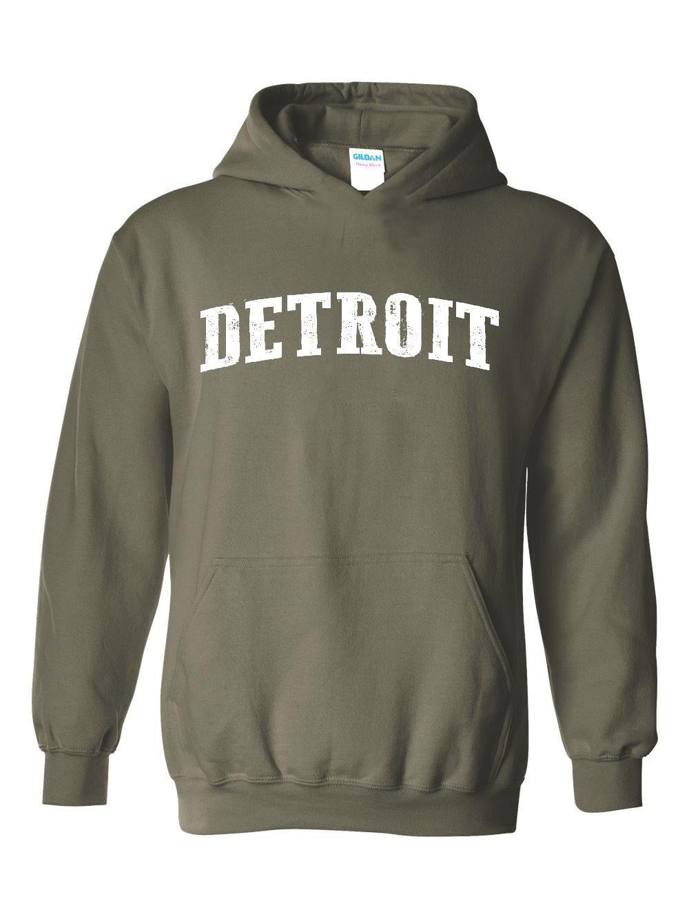 Mom's Favorite - Unisex Detroit Hoodie Sweatshirt - Walmart.com ...