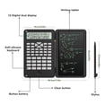 thumbnail image 5 of Calculadora, Calculadoras CientíFicas, Tableta de Escritura con Calculadora de 12 DíGitos, Calculadora Financiera Plegable, Para Oficina Escolar, 5 of 5