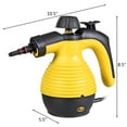thumbnail image 3 of Costway Multifunction Portable Steamer Household Steam Cleaner 1050W with Attachments Yellow, 3 of 12