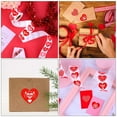 thumbnail image 2 of IDEANATEGRATE Heart Stickers Assorted Color 1 Roll 1.50X1.50X0.04In Paper, 2 of 10