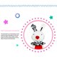 thumbnail image 4 of Manta de seguridad de alto contraste con sonido de tintineo y arrugas, papel suave para bebés, regalos unisex para niños y niñas, juguete para acurrucarse para bebés, peluche para bebés., 4 of 6
