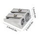 thumbnail image 4 of Afilador de lápices de aleación de aluminio, doble agujero oblicuo, colector de virutas de lápiz metálico, juego de papelería para estudiantes de primaria, 12 piezas, 4 of 5