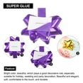 thumbnail image 3 of Mini Star Gift Bows Small Metallic Christmas Bows for Gift Wrapping Presents Birthday Wedding, Self Adhesive Purple, 3 of 7