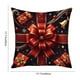 thumbnail image 3 of Funda de Cojín Navideña | Decoración con Lazo Festivo | Funda de Cojín Decorativa de Lino para Sofá de 45X45 Cm, 3 of 6
