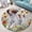 English Setter, variant on Round Area Rug, Mountain27 Non-Slip Floor Mat, Soft Washable Carpet for Living Room Bedroom Decor 24 Inch