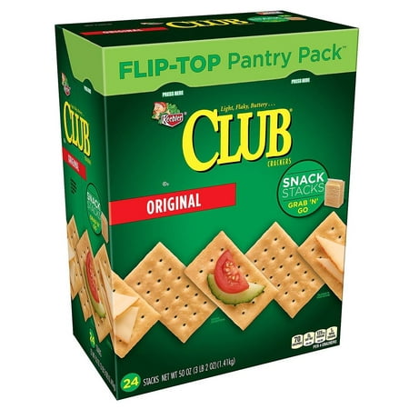 Product Of Keebler Club Crackers Snack Stacks (2.08 Oz., 24 Pk.) - For Vending Machine, Schools , parties, Retail