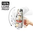 thumbnail image 3 of OBREWU Mushroom and Butterfly Tumbler with Handle and Lid,Mushroom and Butterfly 40oz Double Wall Vacuum Insulated Tumbler,Cups Gift for Women and Men, 3 of 7