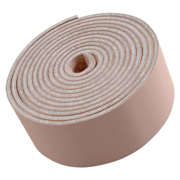 Tofl Leather Strap for Shoes Purses Jewelry Making and DIY Craft Projects Beige 1 Strap 72" x 3/4"
