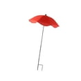 thumbnail image 5 of figatia Plant Umbrellas for Outdoor Plants Protection with Stake Weatherproof Reusable Sun Protection Planter Shade Cover for Planter Red, 5 of 8