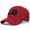 Wine red, variant on Fashionable new solid color baseball cap, outdoor sun protection, American flag duckbill cap, sports baseball cap for men