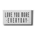 thumbnail image 1 of Epic Graffiti 'Love You More' by Lux + Me Designs, Canvas, Wall Art, 24"x12", 1 of 2