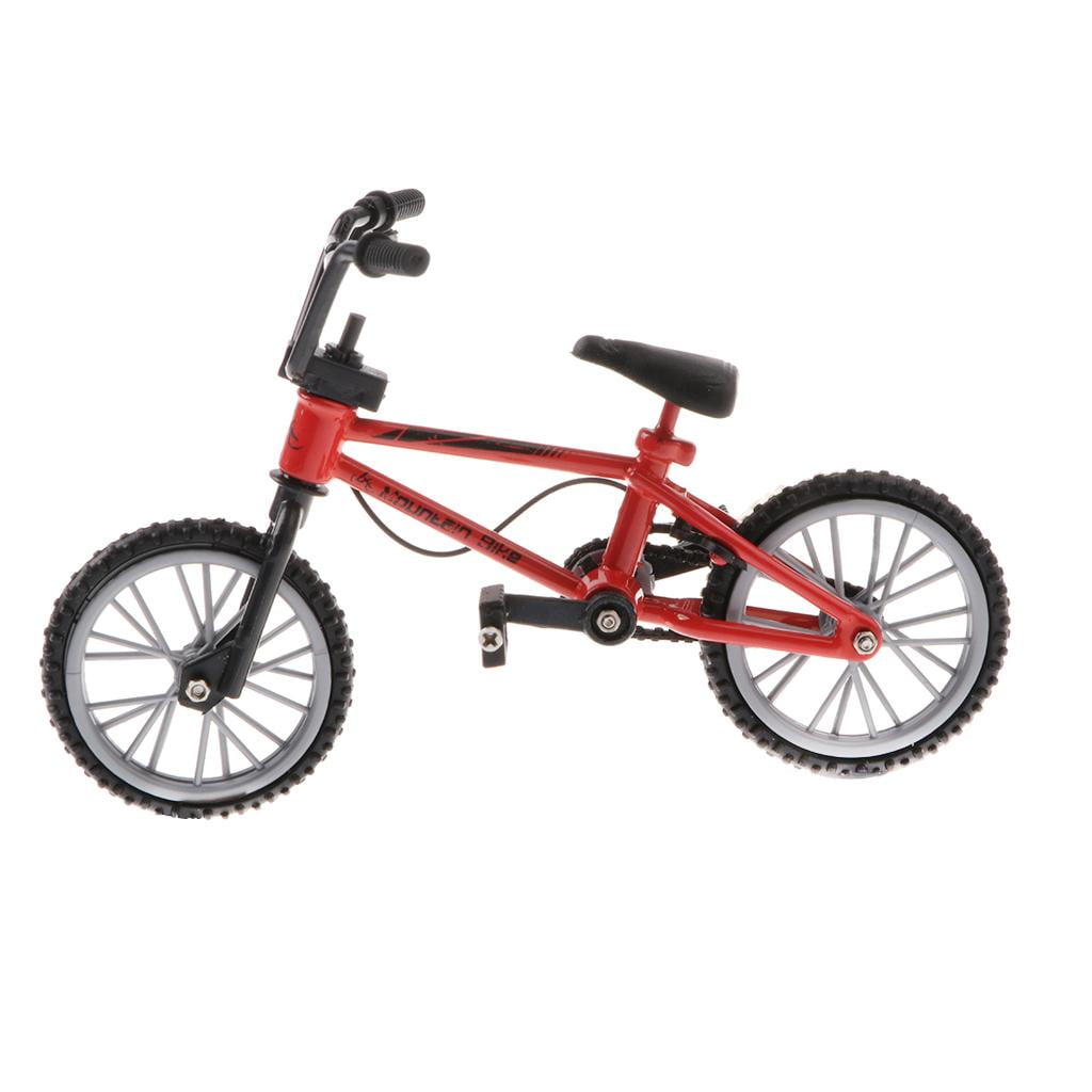 Metal Finger Toy BMX Road Bike for Children Creative Toy Birthday Gift Kids Sport Toy Red