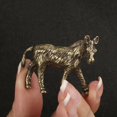 thumbnail image 4 of Fusipu Donkey Statue Adorable Donkey Miniature Figurine Realistic Looking Small Animal Statue for Desktop Decoration Home Accessories Small Ornament, 4 of 8