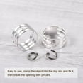 thumbnail image 5 of Uxcell Jump Ring Opening Tool, 19mm Stainless Steel Circle Open and Close Tools for DIY Making Silver Tone 2 Pack, 5 of 5