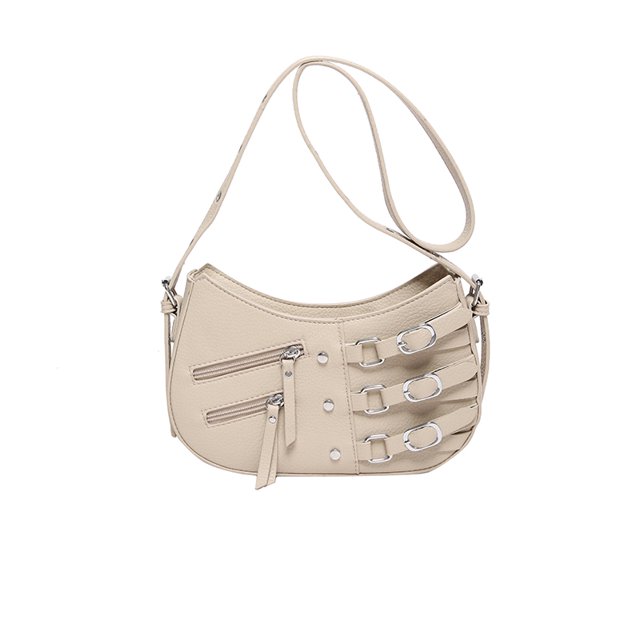 Bolso Bandolera Estético Lindo Hombro Mujeres PU Cuero Y2K Niñas Al Aire Libre
