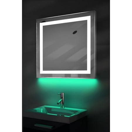 - Ambient Audio Mirror With Under Lighting, Bluetooth, Demister & Shaver k176iaud