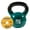 Green, variant on GoFit Kettlebell with DVD, 10 lbs., Yellow, GF-KBELL10