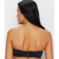 thumbnail image 2 of Women's Vanity Fair 74202 Nearly Invisible Strapless Underwire Bra (Black 36D), 2 of 2