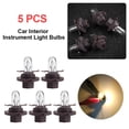 thumbnail image 2 of Encendiendo 5 uds T5 LED 12V Interior del coche instrumento bombillas tablero lámparas (marrón) Tmvgtek Accesorios para autos y motos, 2 of 7