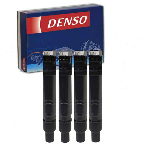4 pc DENSO Direct Ignition Coils compatible with Toyota Matrix 2.4L L4 2009-2012