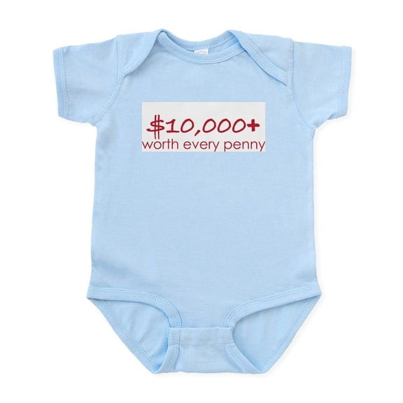 CafePress - IVF Worth Every Penny - Baby Light Bodysuit, Size Newborn - 24 Months