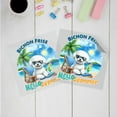 thumbnail image 3 of Bichon Frise Hello Summer Beach Theme with Sunglasses and Tropical Cocktail Cutout Transfer Sticker Bichons Dog Lovers Gifts Idea Transparent Decal Art Decor - 00009, 3 of 5