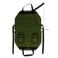 thumbnail image 3 of Offre Limitée Qaailabf Tablier en Toile Multifonction pour l'Extérieur Camping BBQ Vêtement de Protection Bretelles Ajustables Tenue de Travail de Jardin, 3 of 9