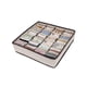 thumbnail image 2 of Cajas de almacenamiento de 1 pieza para ropa interior y otros accesorios pequeños, divisores de cajones plegables de 24 celdas para guardar calcetines, bufandas y sujetadores, 2 of 8