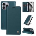thumbnail image 4 of Funda para iPhone 16 Pro Max Estuche de Cuero PU Tipo Cartera con Ranuras para Tarjetas y Cierre Magnético, 4 of 5